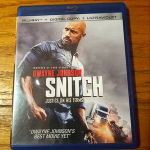SNITCH on BLU-RAY + DIGITAL COPY Dwayne The Rock Johnson